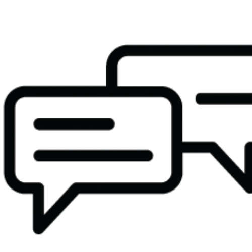 Two Chat Bubbles